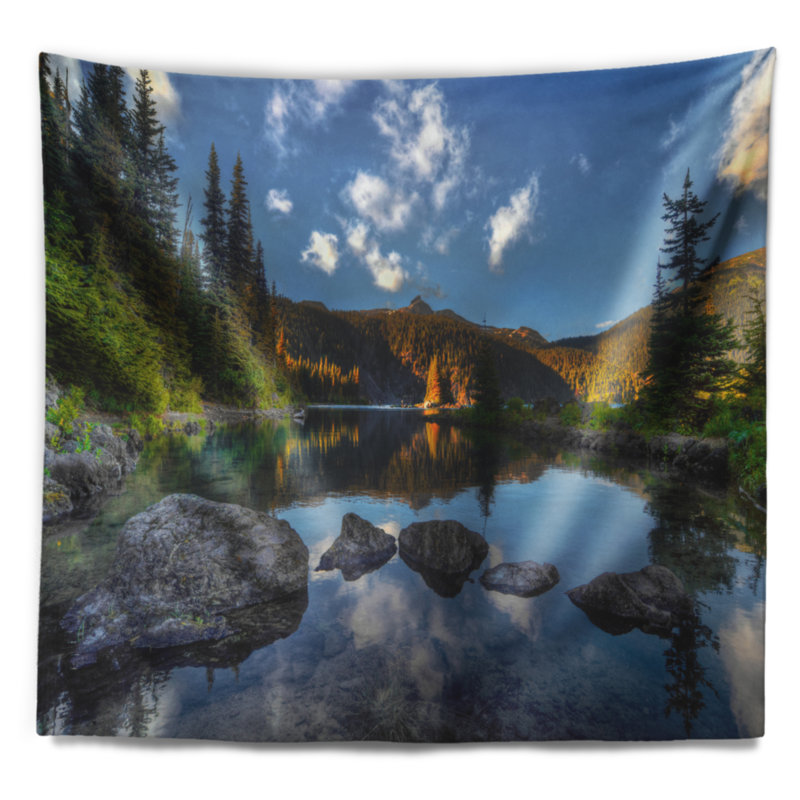 Polyester Tapestry, 32" H x 39" W