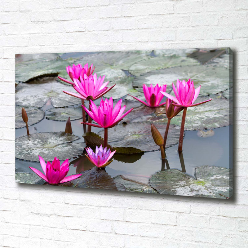 Lotus Flower - Wrapped Canvas Print
