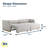 Serta Durango 86" Upholstered Queen Size Convertible Sleeper Sofa-109510239