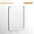 Cozy Design Tempered Glass Framed Wall-Mounted Bathroom Vanity Mirror-102799374-102799396-102799392