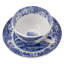 Spode Blue Italian Jumbo Cup & Saucer 20 Oz