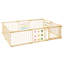 Parc pour bébé ZETY Natural Pine Wood-138914272