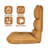 Trule Adjustable Reclining Floor Game Chair-970396627