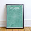 Atlanta City Map - No Frame Print-2039391976