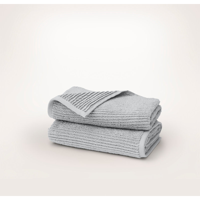 Turkish Ribbed Washcloth Set, Shore
