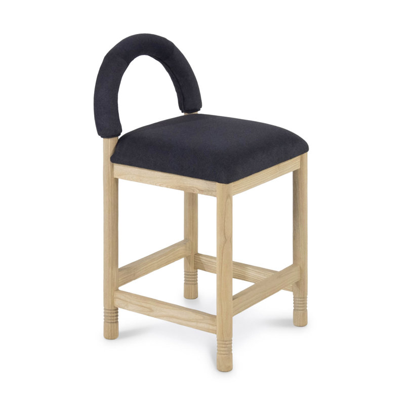 Heidi Boucle Bar & Counter Stool, Charcoal