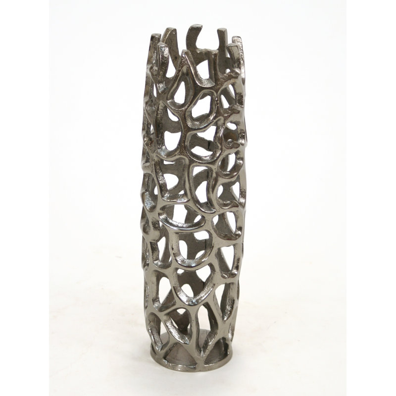 Metal Table Vase