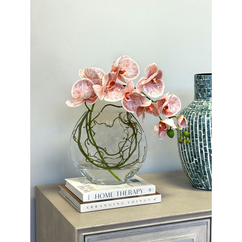 Orchid and Vine Arrangement in Vase