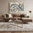 Coastal Whelk Shell Border Beige Canvas Wall Art-1091822905