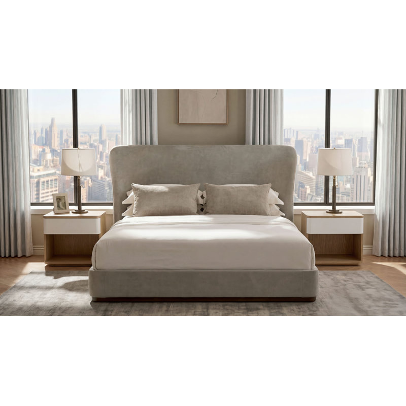 Paris Upholstered Bed, Queen