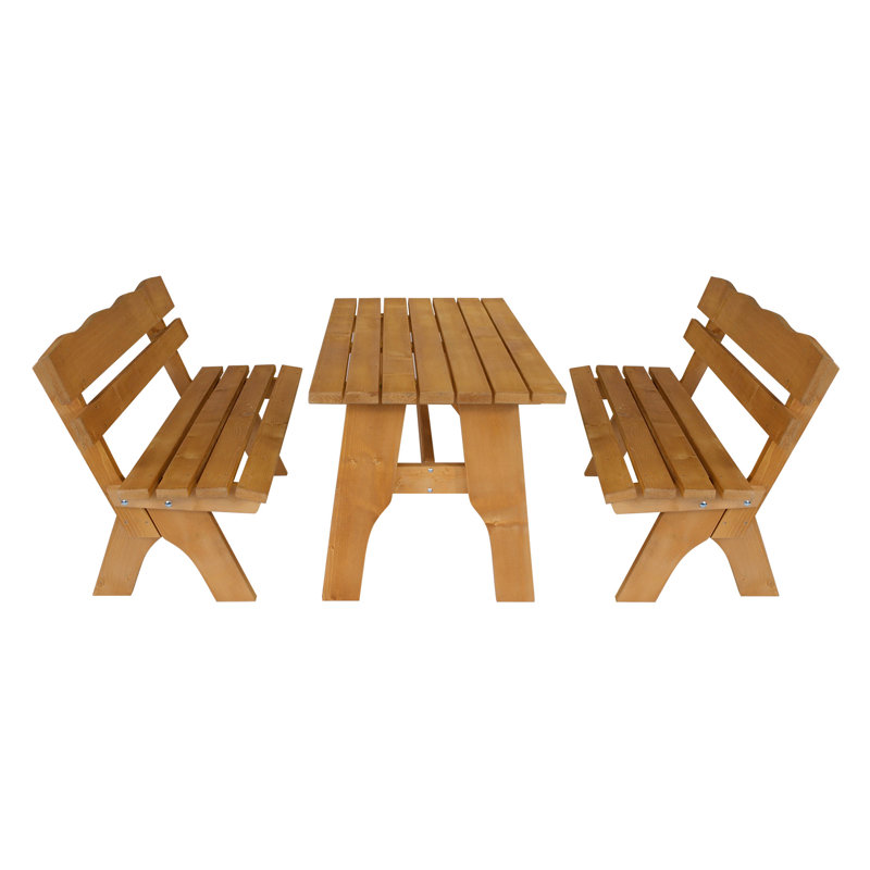 Primula 4 - Person Patio Dining Set with Rectangular Table