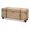 Leather Storage Bench