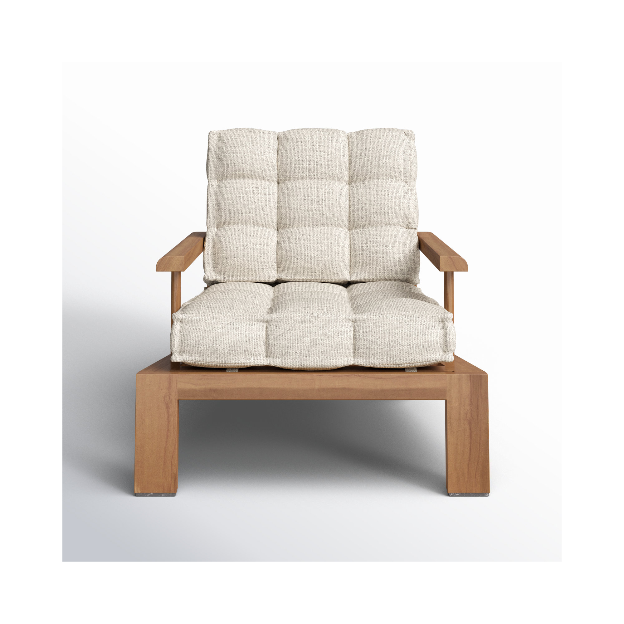 Navelina Teak Outdoor Lounge Chair