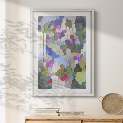 Monaco Hill Garden -Framed Print