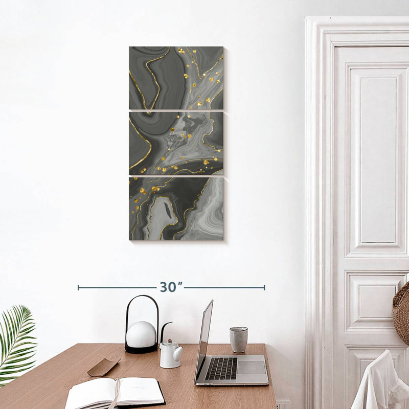 Liquid Marble, 32" H x 15" W