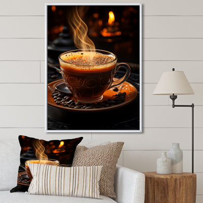 «Cuba Aroma Coffee Harmony II», reproduction d'art sur toile encadrée
