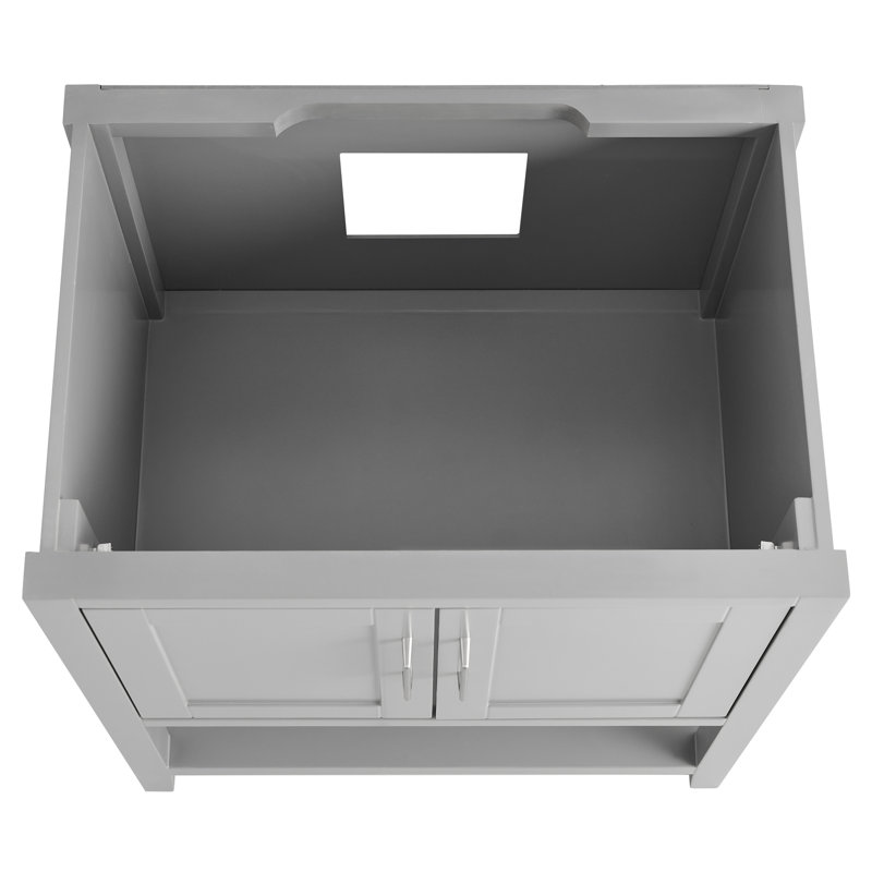 Meuble-lavabo Jegger, Gris