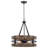 Altrincham 4 - Light Dimmable Drum Chandelier