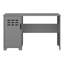 Schwarz 123Cm W Rectangle Computer Desk with Cabinet-467920161