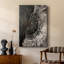 Série ABSTRACT - Toile tendue avec châssis Premium - Prêt à être accroché-2120146145