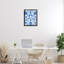 «Strawberry Blue with Birds Floater», art mural par Sarah Waldron Kimball-216976013-216976014
