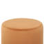 Nehemiah 47cm Wide Velvet Round Solid Colour Pouffe Ottoman
