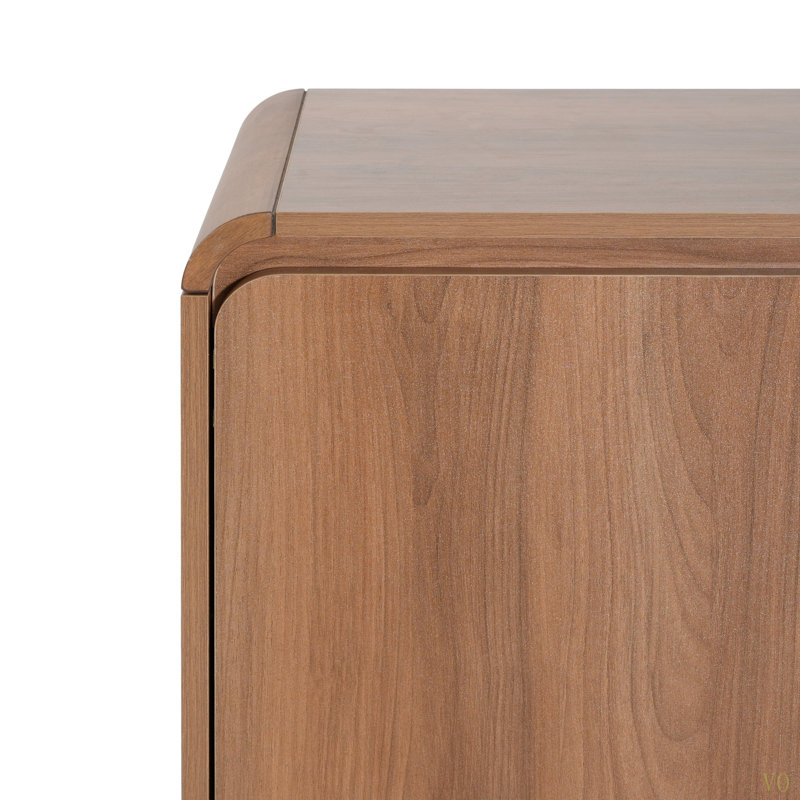 Modern Sideboard, 55.1'' Wide Storage Cabinet With 2 Doors And 3 Drawers, Versatile Dining Room,Living Room, Walnut