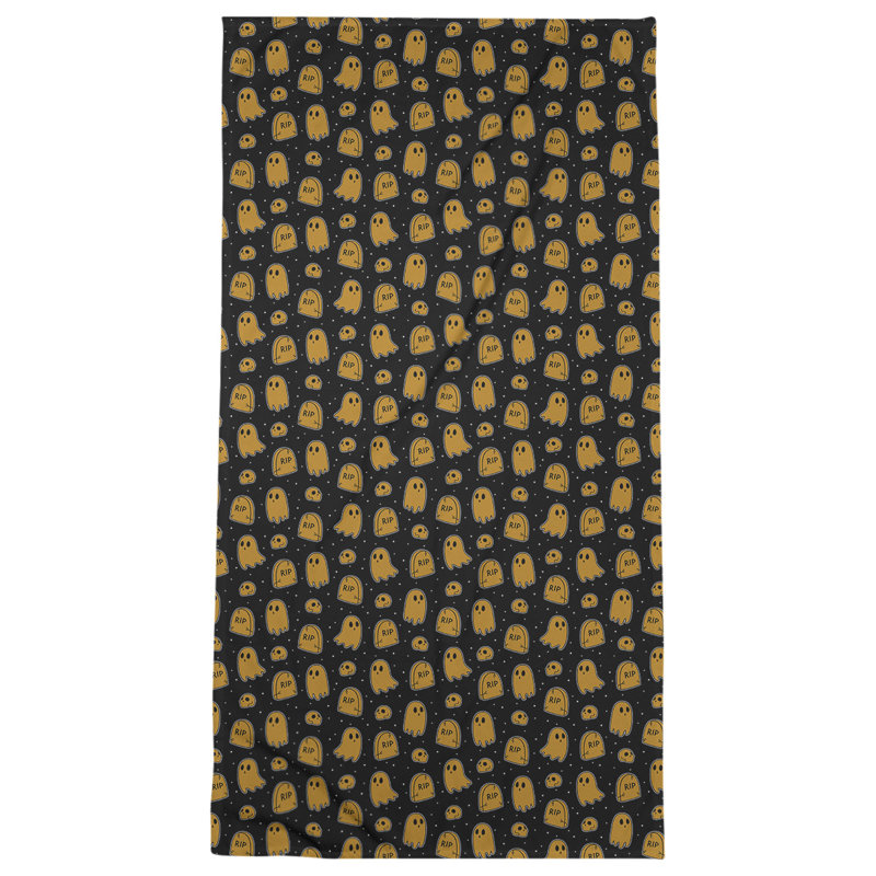 Katelyn Elizabeth Beach Towel, Orange/White