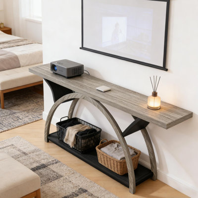 2-Tier Side Table,Entryway Table,Console Table
