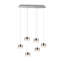 Luminaire suspendu tambour 6 lumières Barnsdall-1973955360
