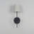 Nikaylah Steel Armed Sconce