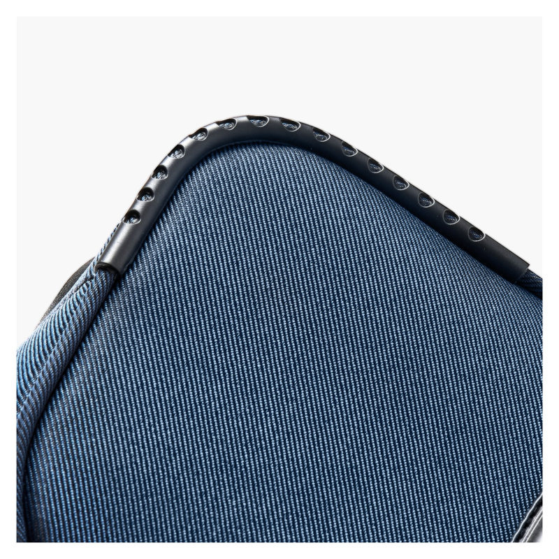 Bagage de transport extensible 20 pouces avec roulettes et valise TSA - Valise de voyage bleue légère
