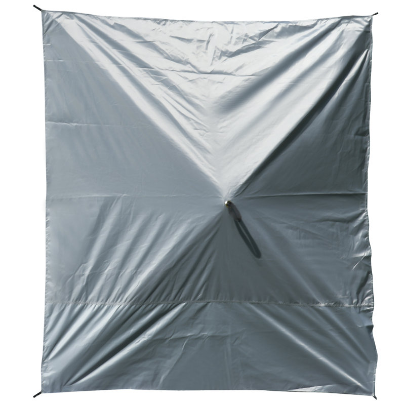 Panneaux de vent de tente de pavillon portatif Mcombo Pop-Up, P1024, gris