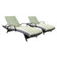 Chaise longue inclinable avec coussin Blaise-914402140-917043641