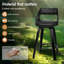 ALFORDSON 2x Bar Stools Swivel Padded Backrest Dining Kitchen Chair