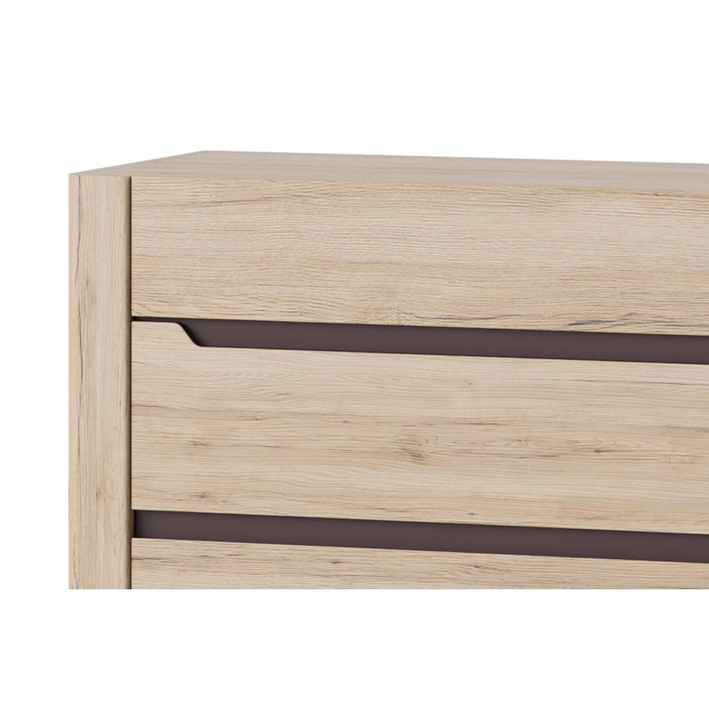 Desjo 279.4cm W 3 - Drawer Chest of Drawers