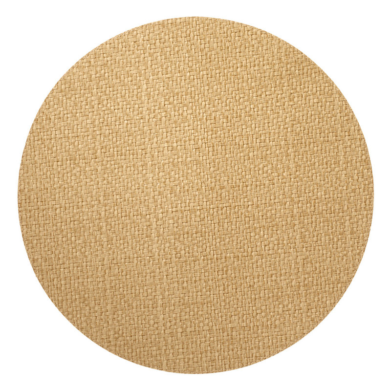 Wicker 15" Rd Mats, Straw