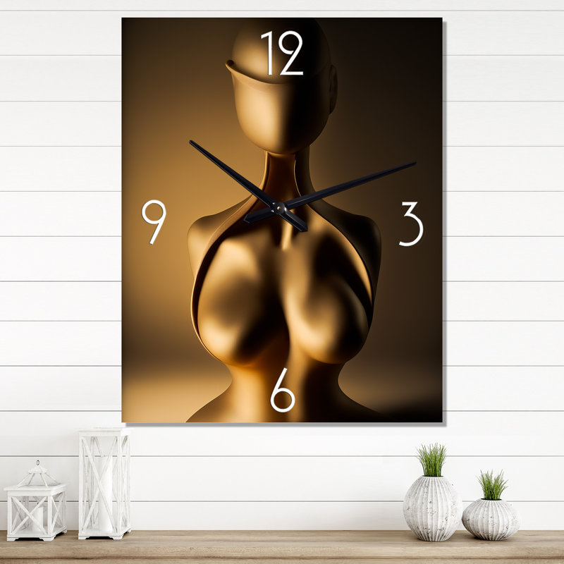 Horloge murale Mannequin IV - Modern, H 32 po x l 24 po x P 1 po