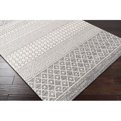 Tapis ivoire / gris anthracite Enloe