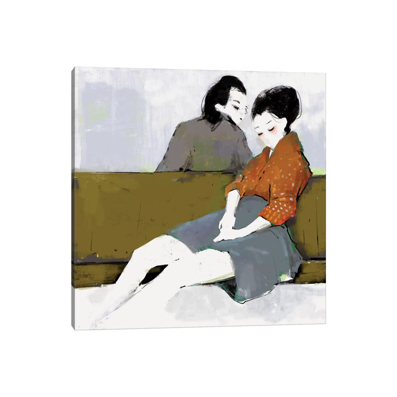 Strangers 1 Piece Wrapped Canvas Wall Art, 30.48cm H x 30.48cm W