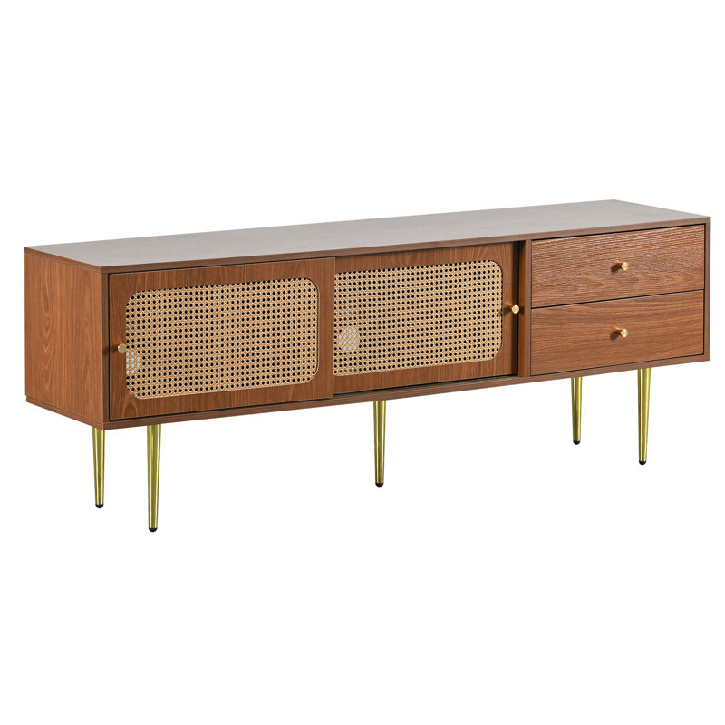 Darmstadt Unfinished TV Stand for TVs up to 65"