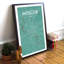 Moscow City Map - No Frame Print-741425733