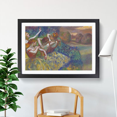 Four Ballet Ballerina Dancers Vol.1 by Edgar Degas - Picture Frame Painting