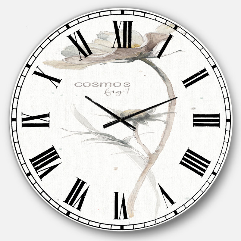 A Country Weekend VII No Border - Horloge murale traditionnelle, Surdimensionné