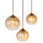 Aylesworth 6 - Light Brass Pendant