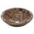 Eden Bath 16.5'' Brown Stone Circular Bathroom Sink