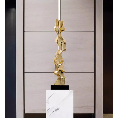 Modern Minimalist Luxury Resin Electroplated Decorative Items