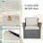 Wood 4 - Person Patio Conversation Set with Cushions-1139517742