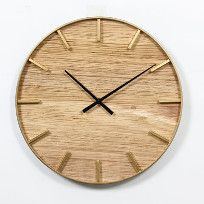 Blissany Wood Wall Clock
