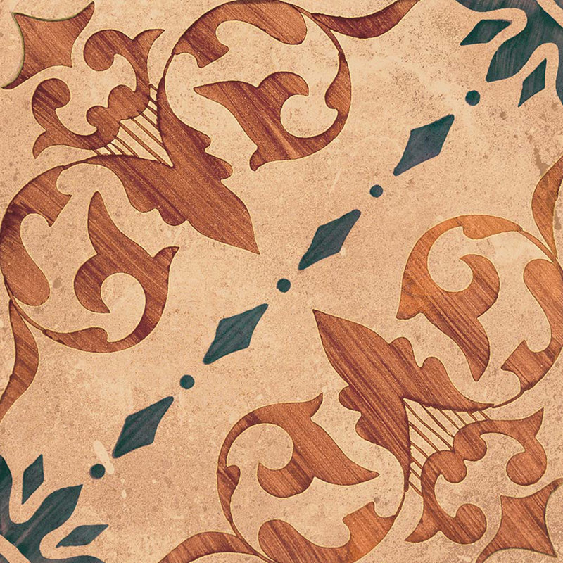 Cotto Rosa 4.5X4.5 Pattern Greta